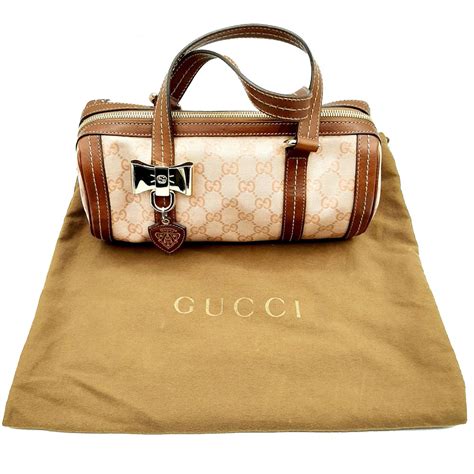 gucci bauletto boston rosso|Borse Bauletto Firmate .